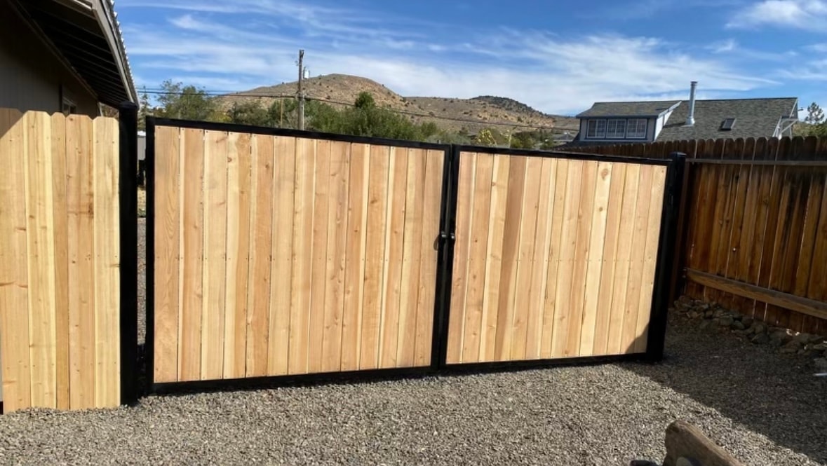 Custom Wood Gate